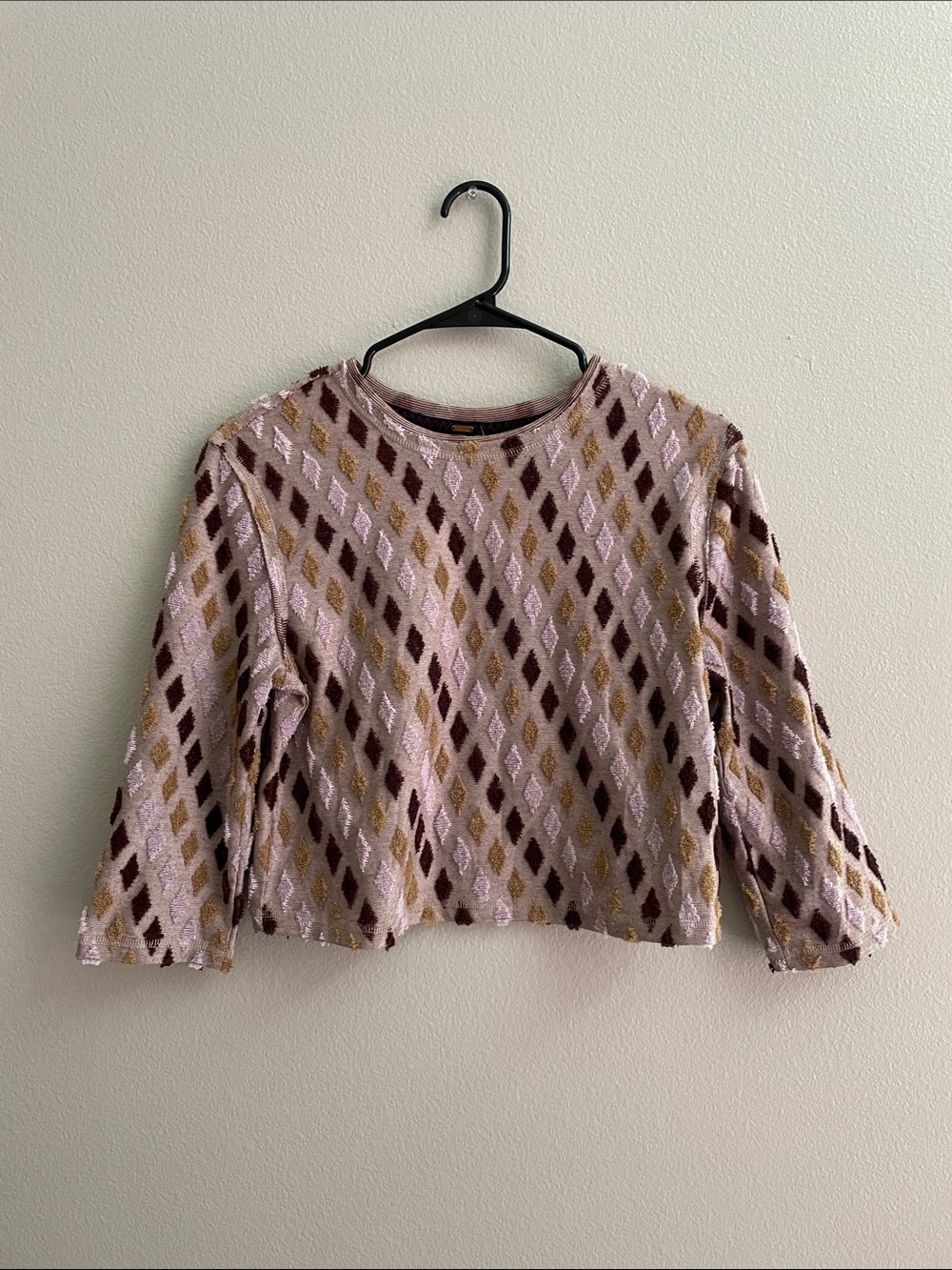 Free People Magic Carpet Chenille Crop Top